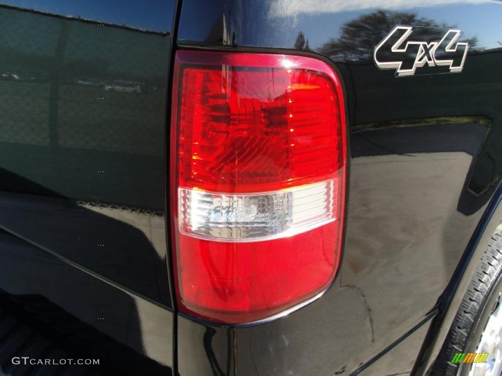 2005 F150 Lariat SuperCab 4x4 - Black / Tan photo #21