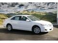 Super White 2011 Toyota Camry LE V6 Exterior