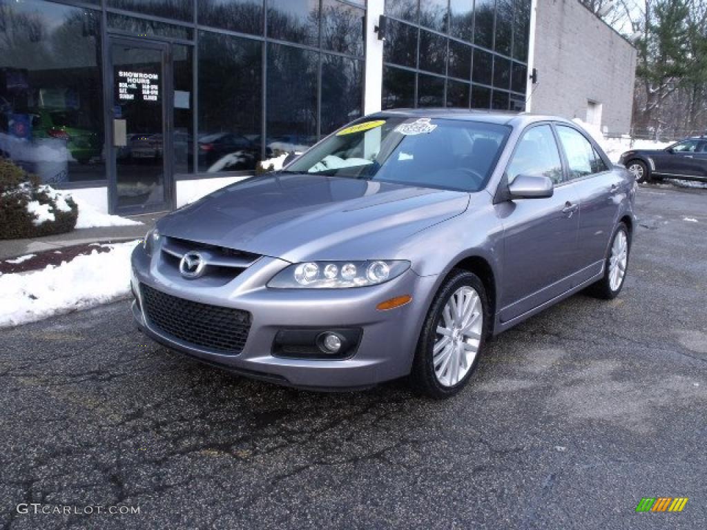 Tungsten Gray Metallic 2007 Mazda MAZDA6 MAZDASPEED6 Sport Exterior Photo #44112698