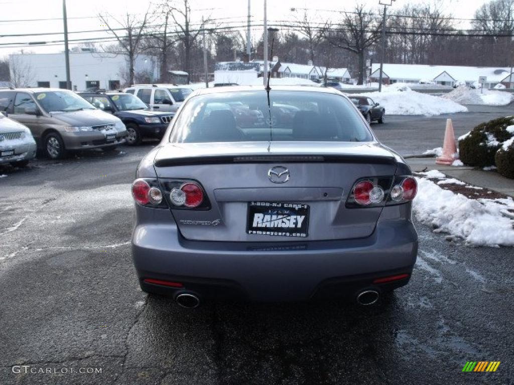 2007 MAZDA6 MAZDASPEED6 Sport - Tungsten Gray Metallic / Black photo #6
