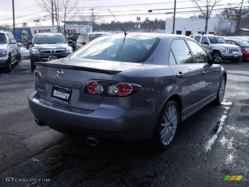 2007 MAZDA6 MAZDASPEED6 Sport - Tungsten Gray Metallic / Black photo #7