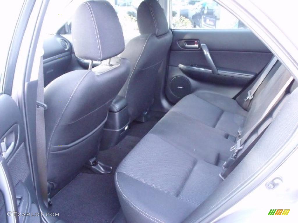 Black Interior 2007 Mazda MAZDA6 MAZDASPEED6 Sport Photo #44112810