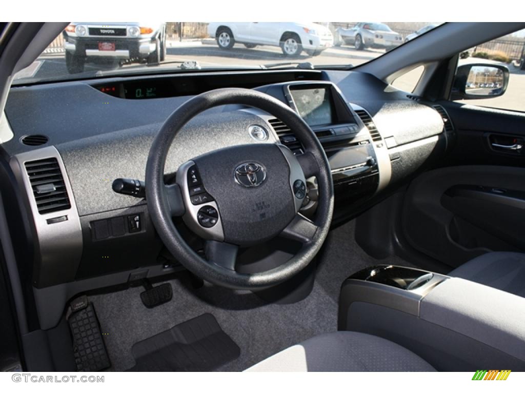2008 Prius Hybrid Touring - Magnetic Gray Metallic / Gray photo #8