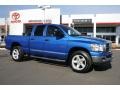 2008 Electric Blue Pearl Dodge Ram 1500 Big Horn Edition Quad Cab 4x4  photo #1