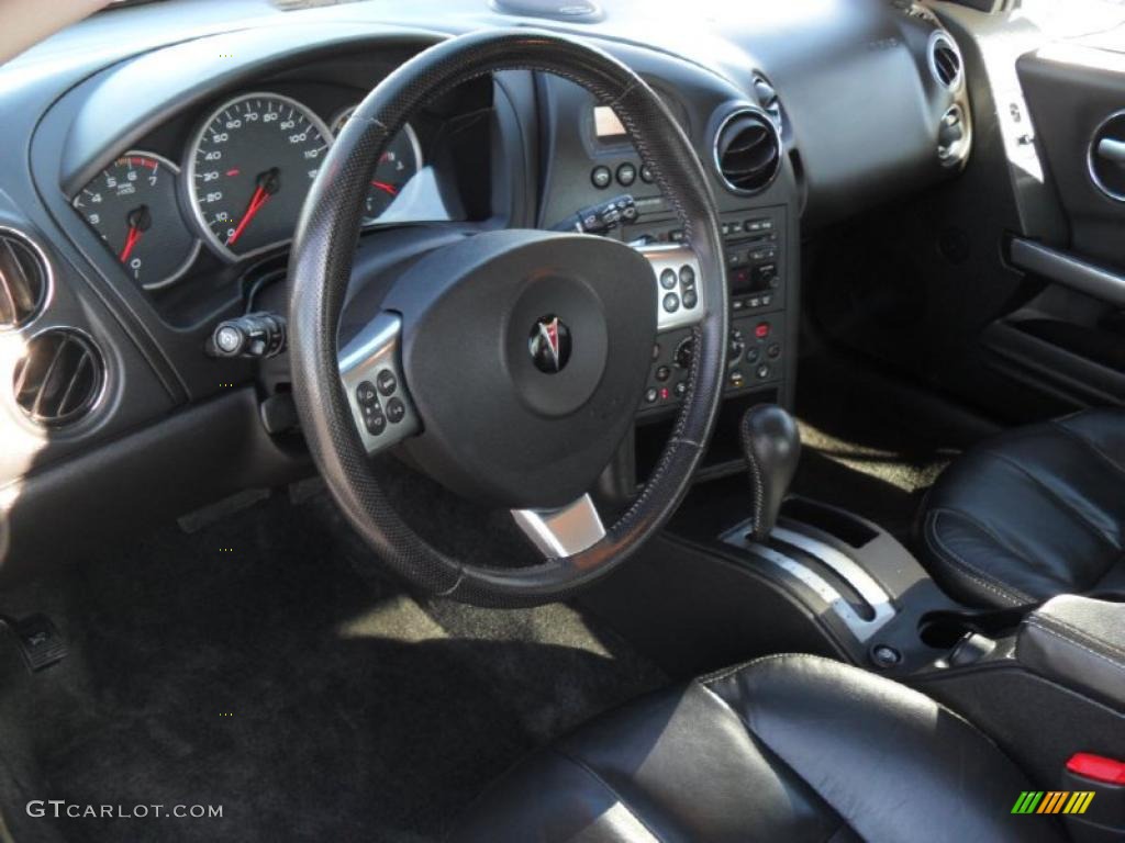 2008 Pontiac Grand Prix Sedan Ebony Dashboard Photo #44118958
