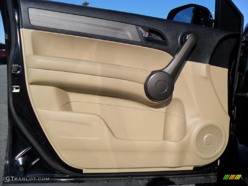 2009 Honda CR-V EX-L Ivory Door Panel Photo #44119968