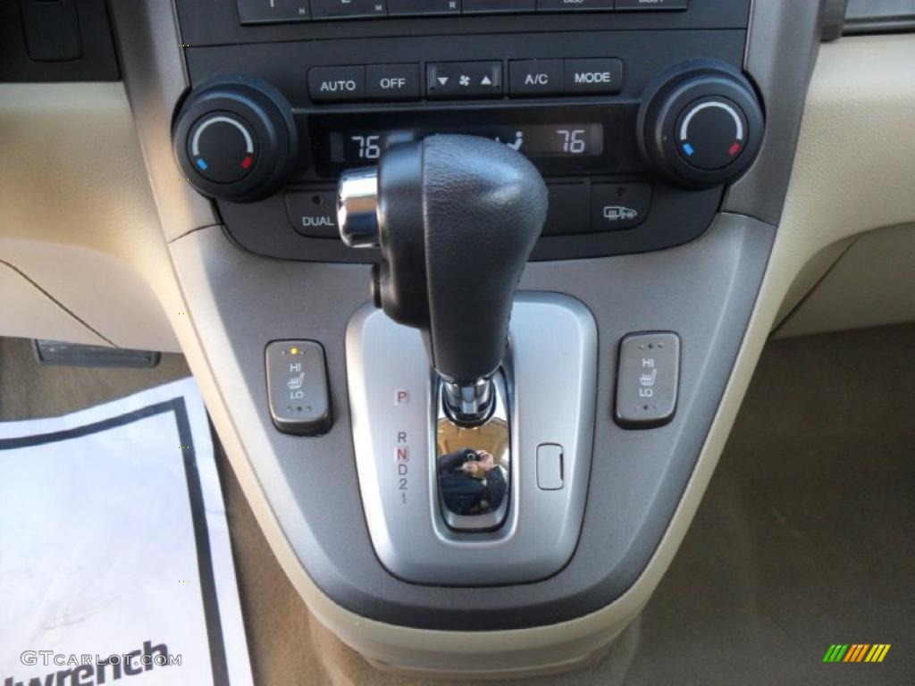 2009 CR-V EX-L - Crystal Black Pearl / Ivory photo #11