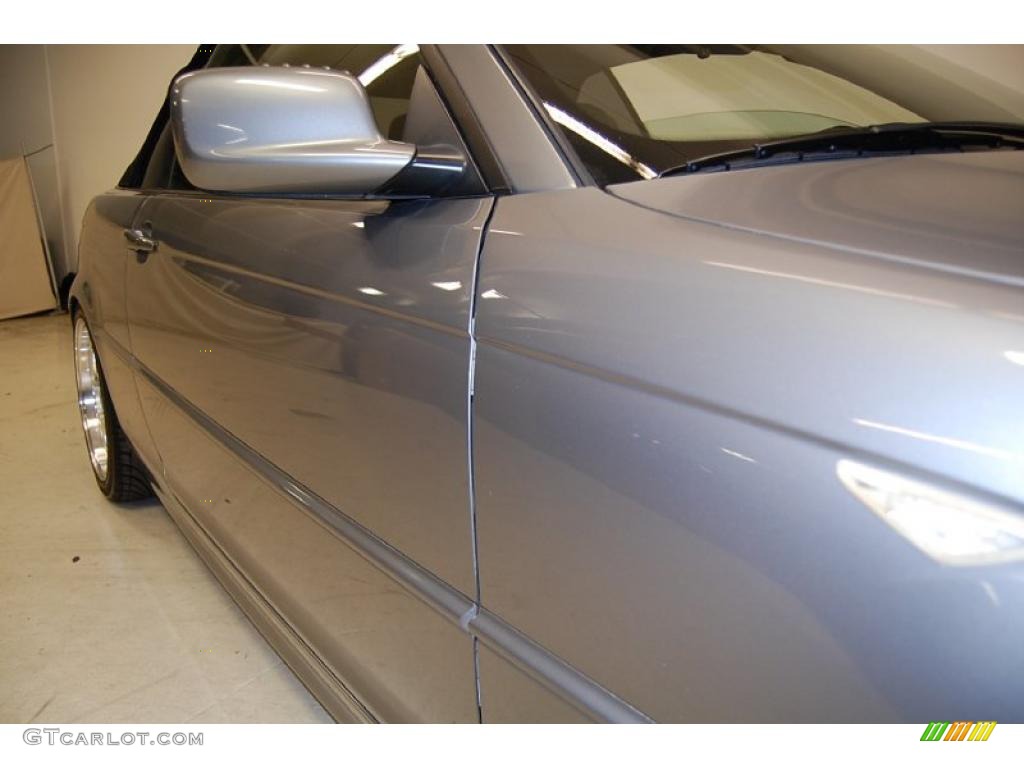 2004 3 Series 325i Convertible - Silver Grey Metallic / Black photo #4