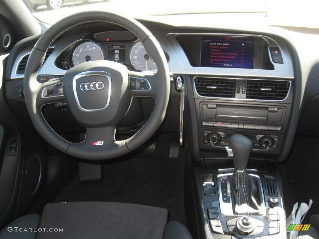 2011 Audi S4 3.0 quattro Sedan Black Dashboard Photo #44121395