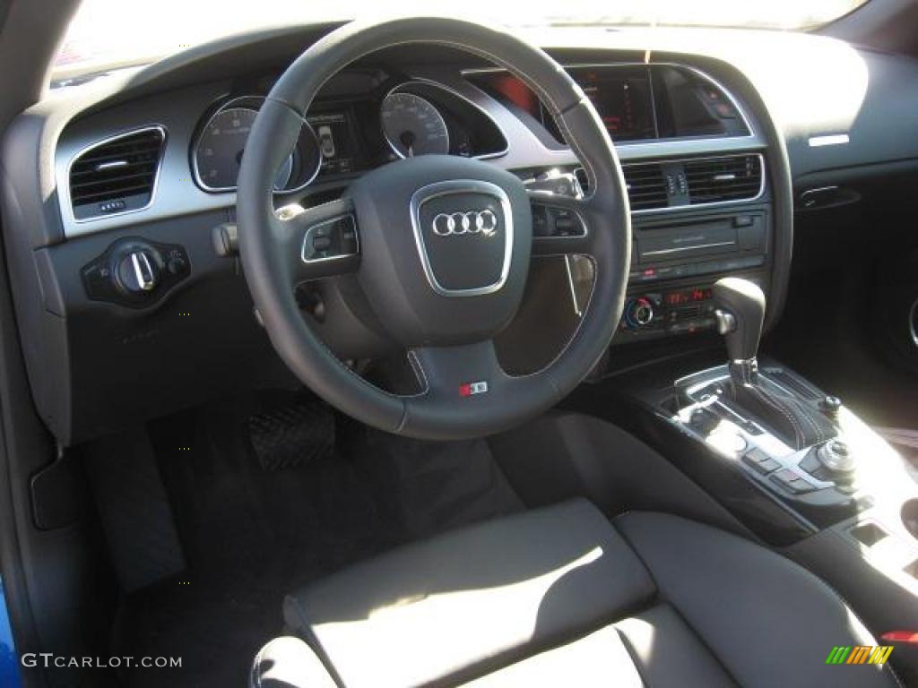 2011 Audi S5 3.0 TFSI quattro Cabriolet Black Silk Nappa Leather Dashboard Photo #44122046