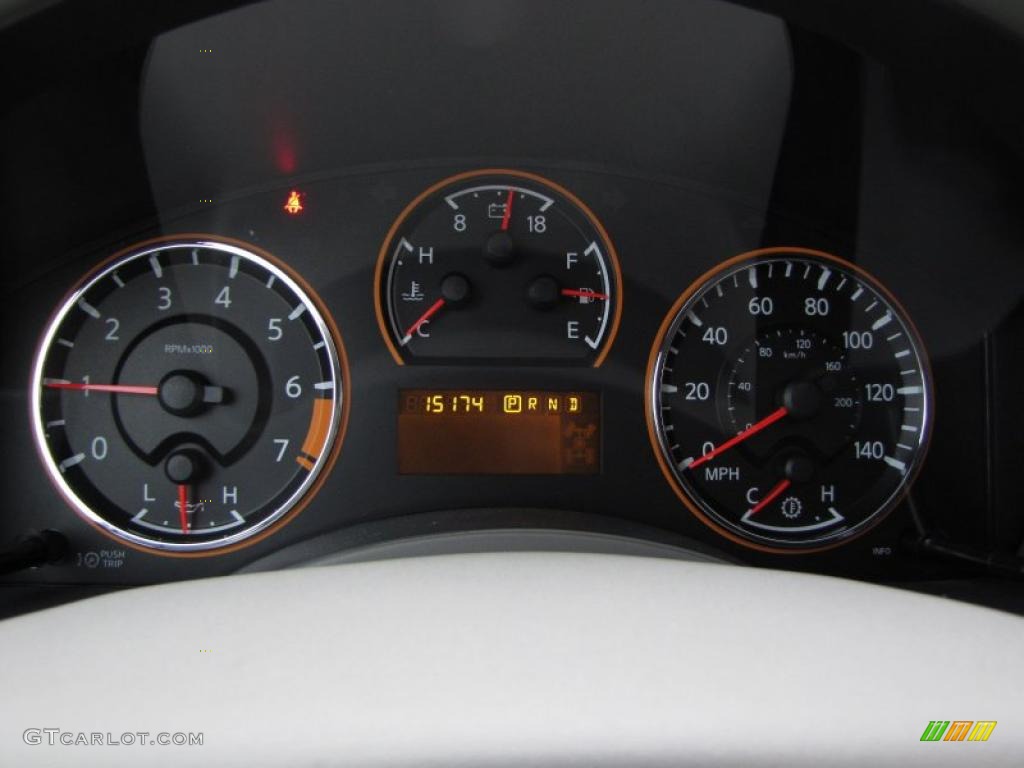 2010 Nissan Armada Platinum Gauges Photo #44123286
