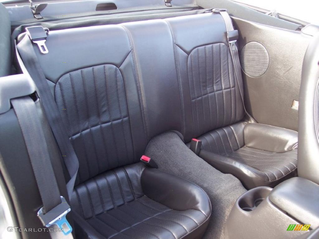 Ebony Black Interior 2002 Chevrolet Camaro Z28 Convertible Photo #44125753