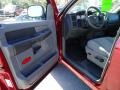 2007 Inferno Red Crystal Pearl Dodge Ram 1500 ST Quad Cab 4x4  photo #4