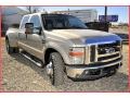 2008 Pueblo Gold Metallic Ford F350 Super Duty Lariat Crew Cab Dually  photo #9