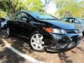Nighthawk Black Pearl - Civic LX Coupe Photo No. 1