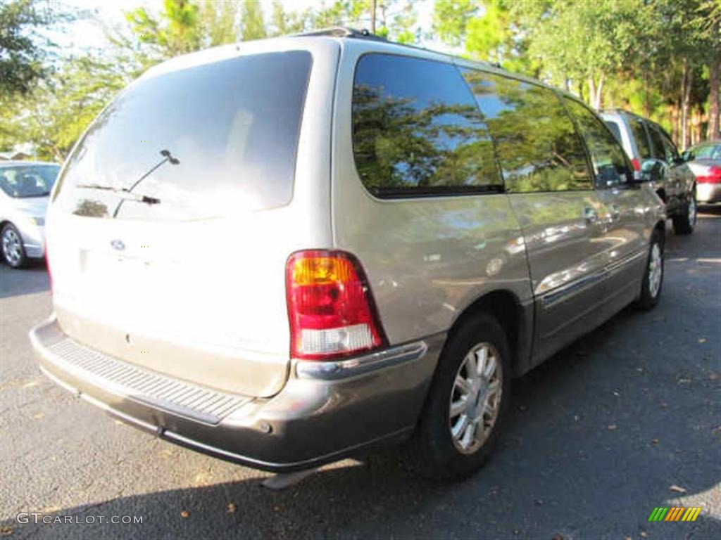 2002 Windstar Limited - Light Parchment Gold Metallic / Medium Graphite Grey photo #2