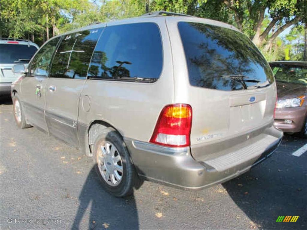 2002 Windstar Limited - Light Parchment Gold Metallic / Medium Graphite Grey photo #3