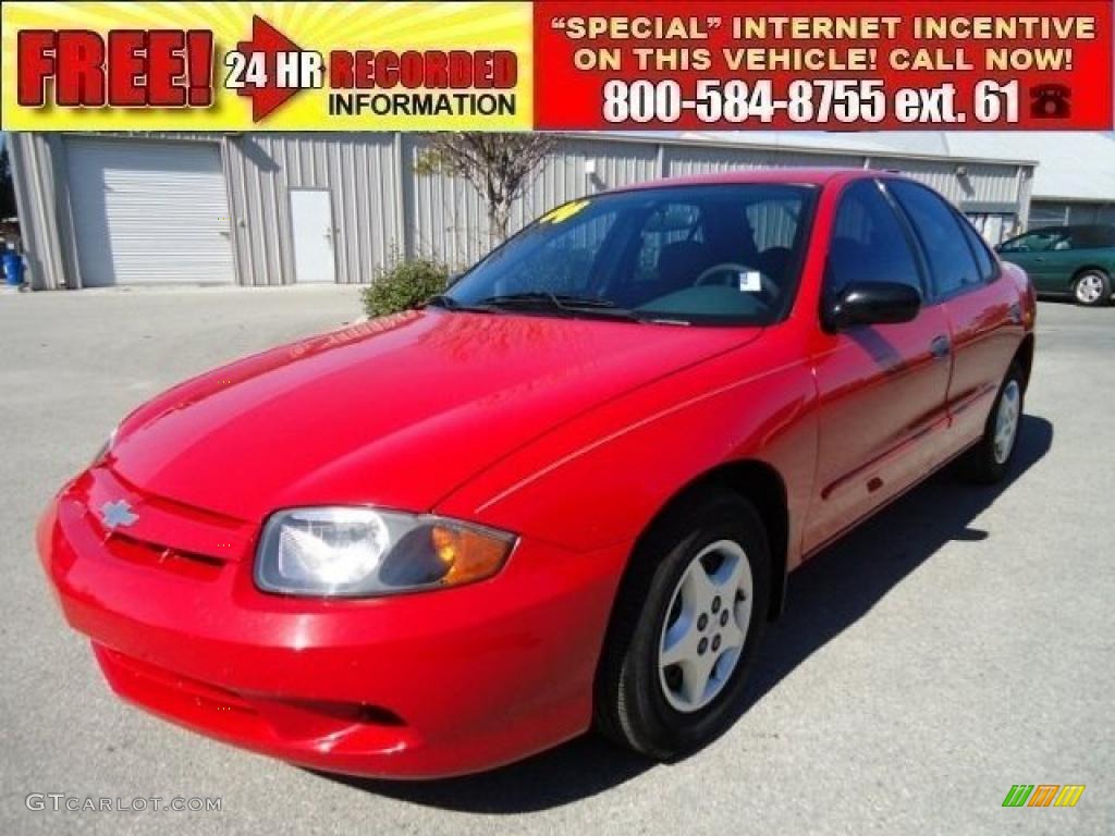 Victory Red Chevrolet Cavalier