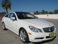 2011 Arctic White Mercedes-Benz E 350 Coupe  photo #1