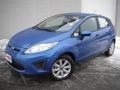 2011 Blue Flame Metallic Ford Fiesta SE Hatchback  photo #1