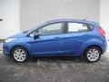 2011 Blue Flame Metallic Ford Fiesta SE Hatchback  photo #3