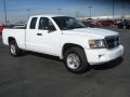 Bright White 2011 Dodge Dakota ST Extended Cab Exterior