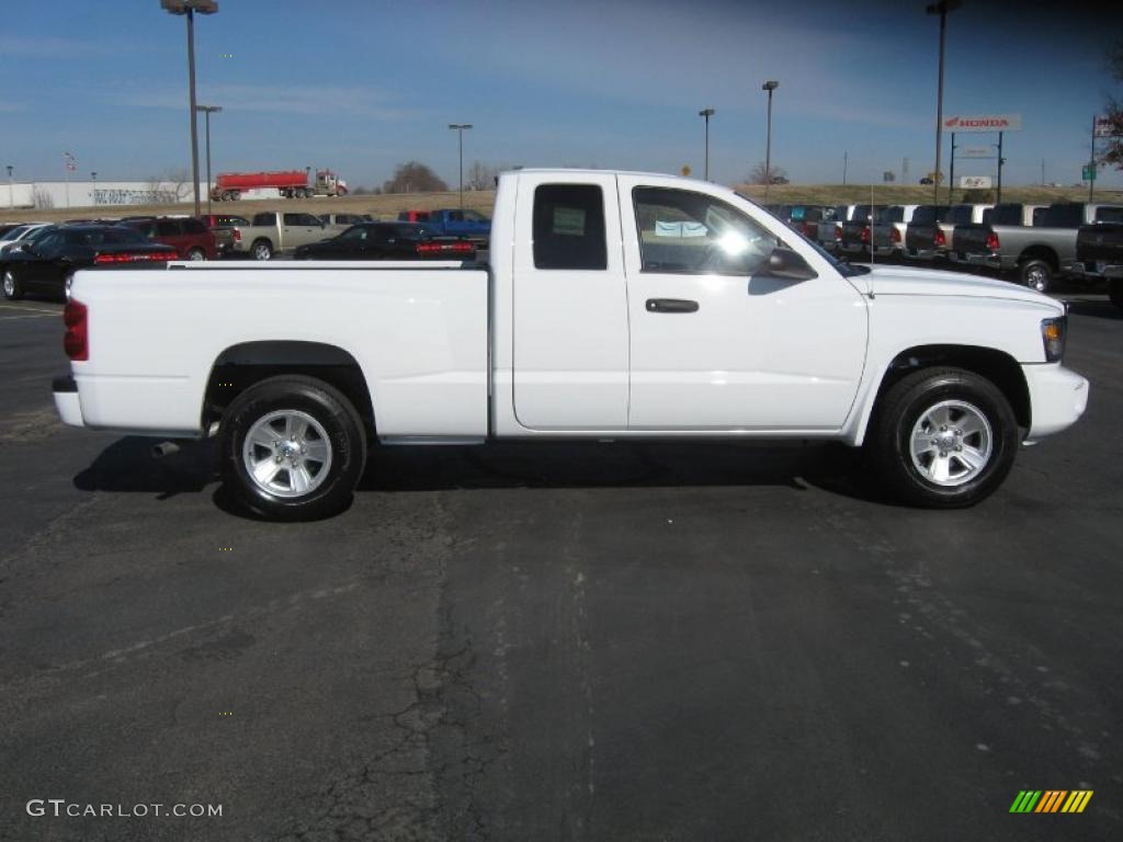 Bright White 2011 Dodge Dakota ST Extended Cab Exterior Photo #44140102