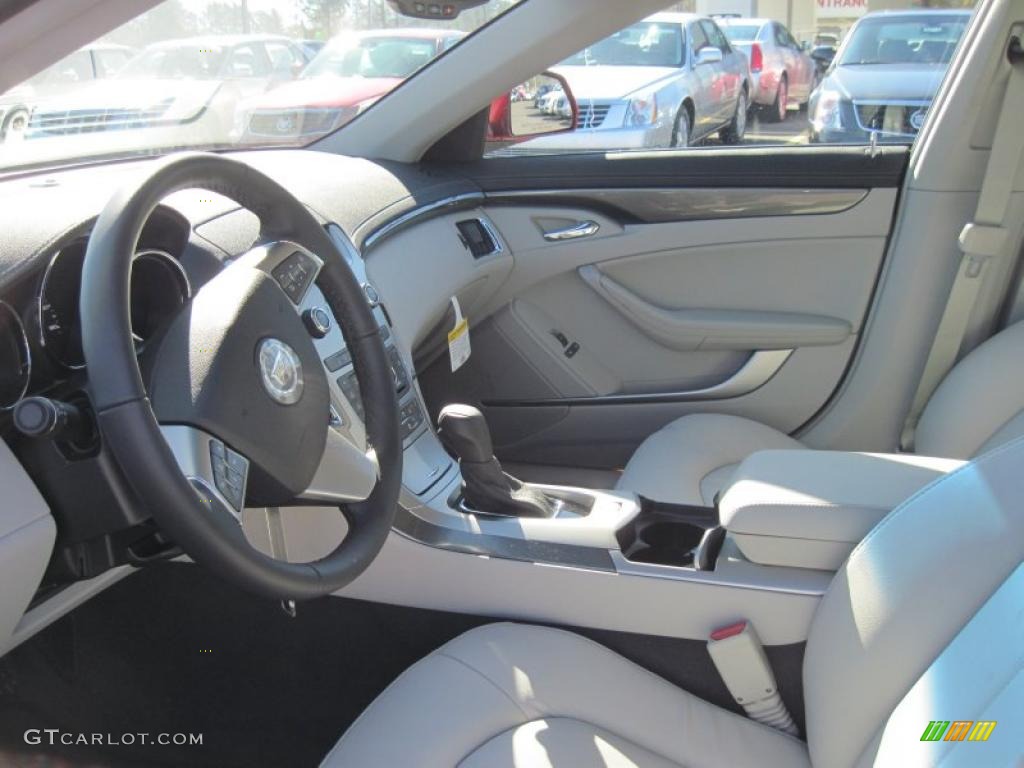 Light Titanium/Ebony Interior 2011 Cadillac CTS 3.0 Sedan Photo #44141474