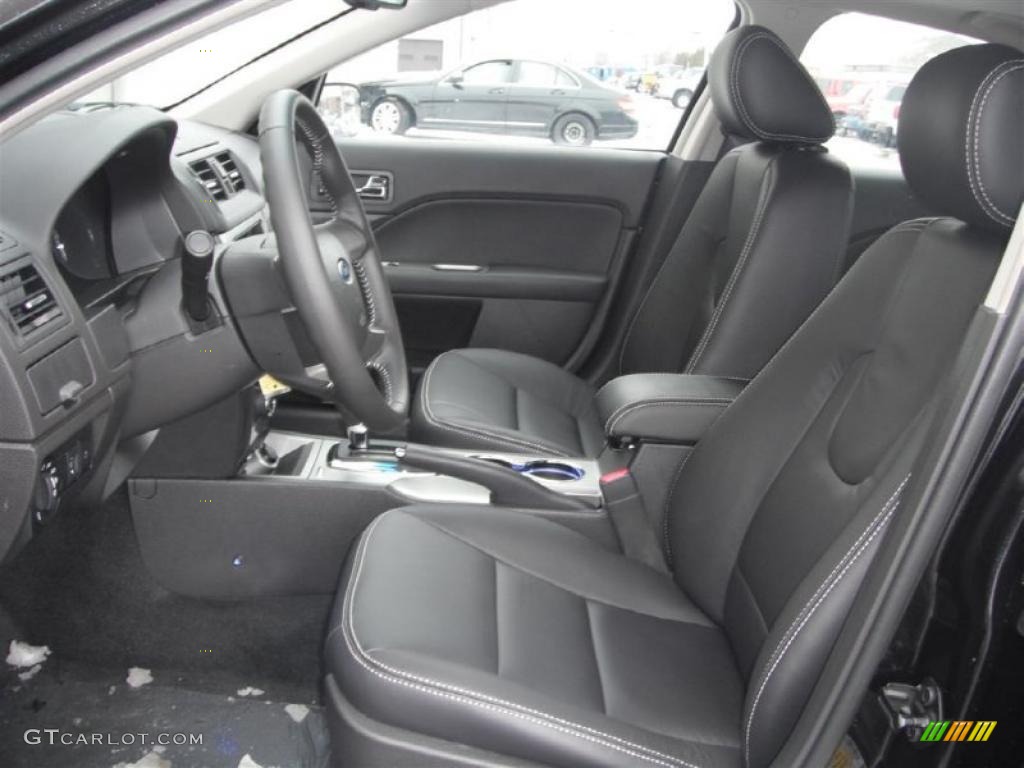 Charcoal Black Interior 2011 Ford Fusion SEL Photo #44142693