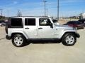 2007 Bright Silver Metallic Jeep Wrangler Unlimited Sahara  photo #4