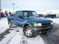 1993 Bright Calypso Green Metallic Ford Ranger STX Extended Cab 4x4  photo #3