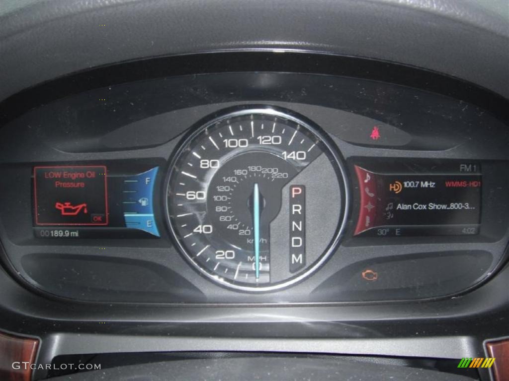 2011 Ford Edge Limited AWD Gauges Photo #44144263