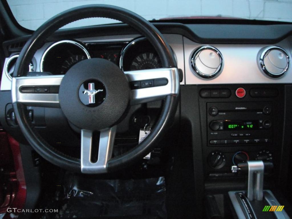 2006 Mustang GT Premium Coupe - Redfire Metallic / Dark Charcoal photo #15