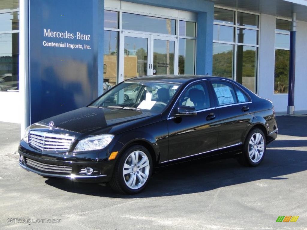 Black 2011 Mercedes-Benz C 300 Luxury Exterior Photo #44146013