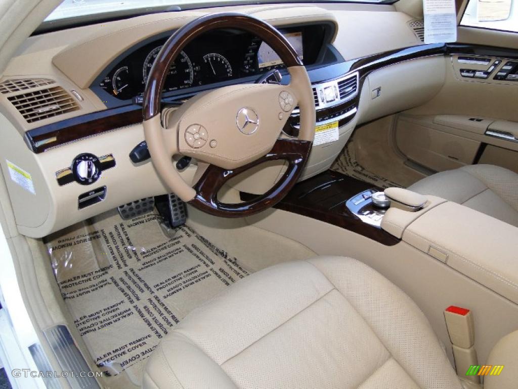 Cashmere/Savanah Interior 2011 Mercedes-Benz S 550 Sedan Photo #44146293