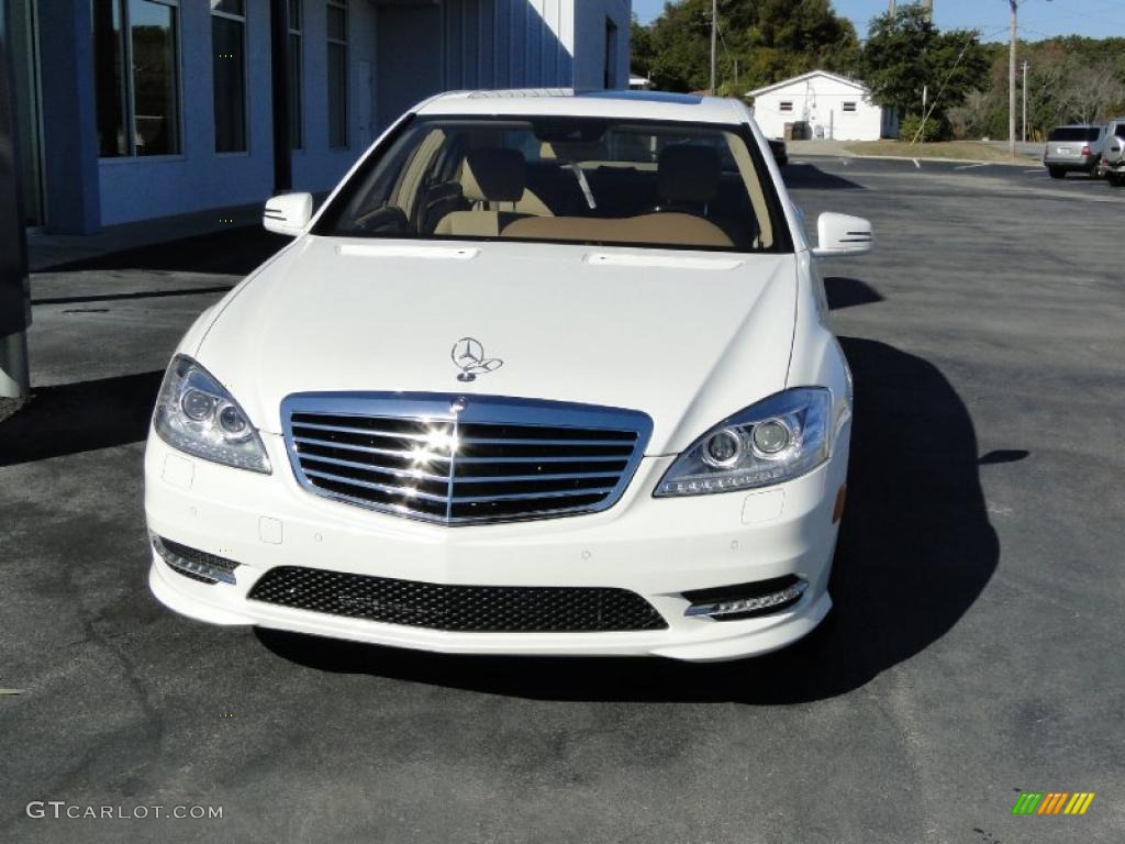 Diamond White Metallic 2011 Mercedes-Benz S 550 Sedan Exterior Photo #44146389