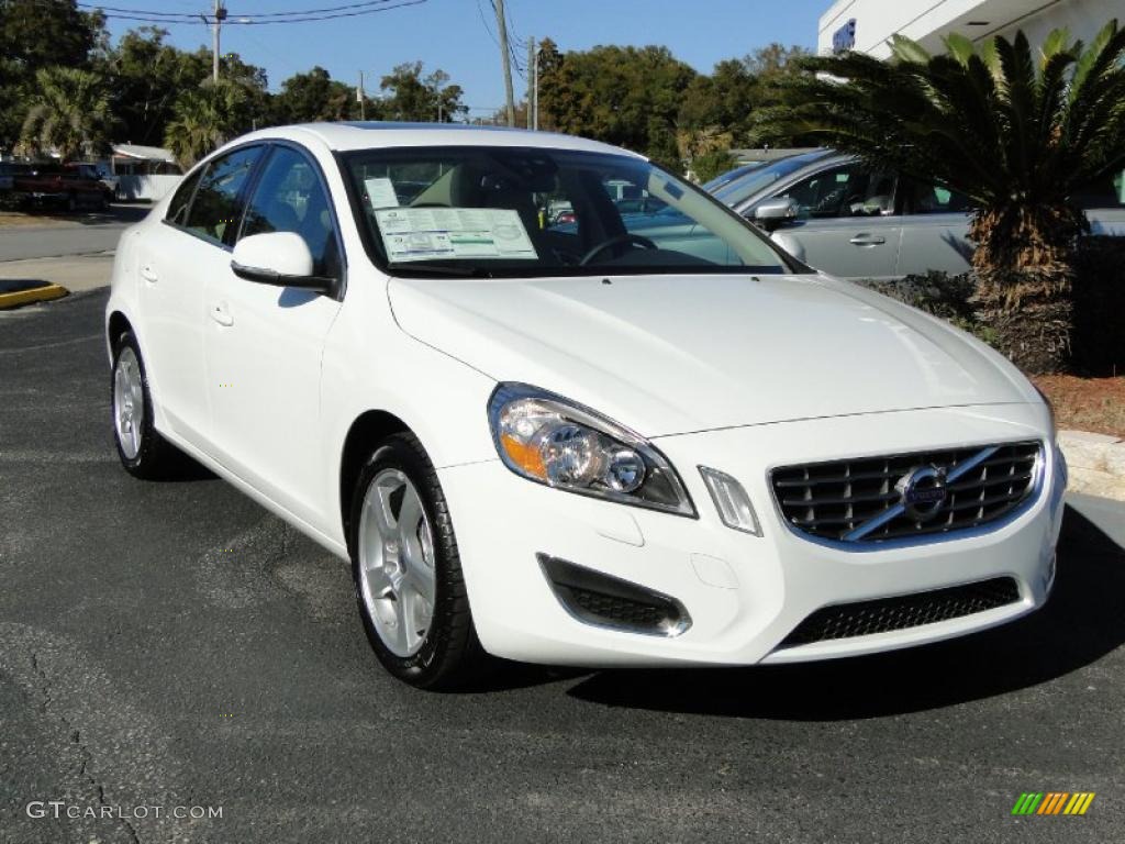 Ice White 2012 Volvo S60 T5 Exterior Photo #44146689