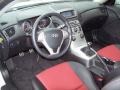 Black/Red Prime Interior Photo for 2010 Hyundai Genesis Coupe #44147505