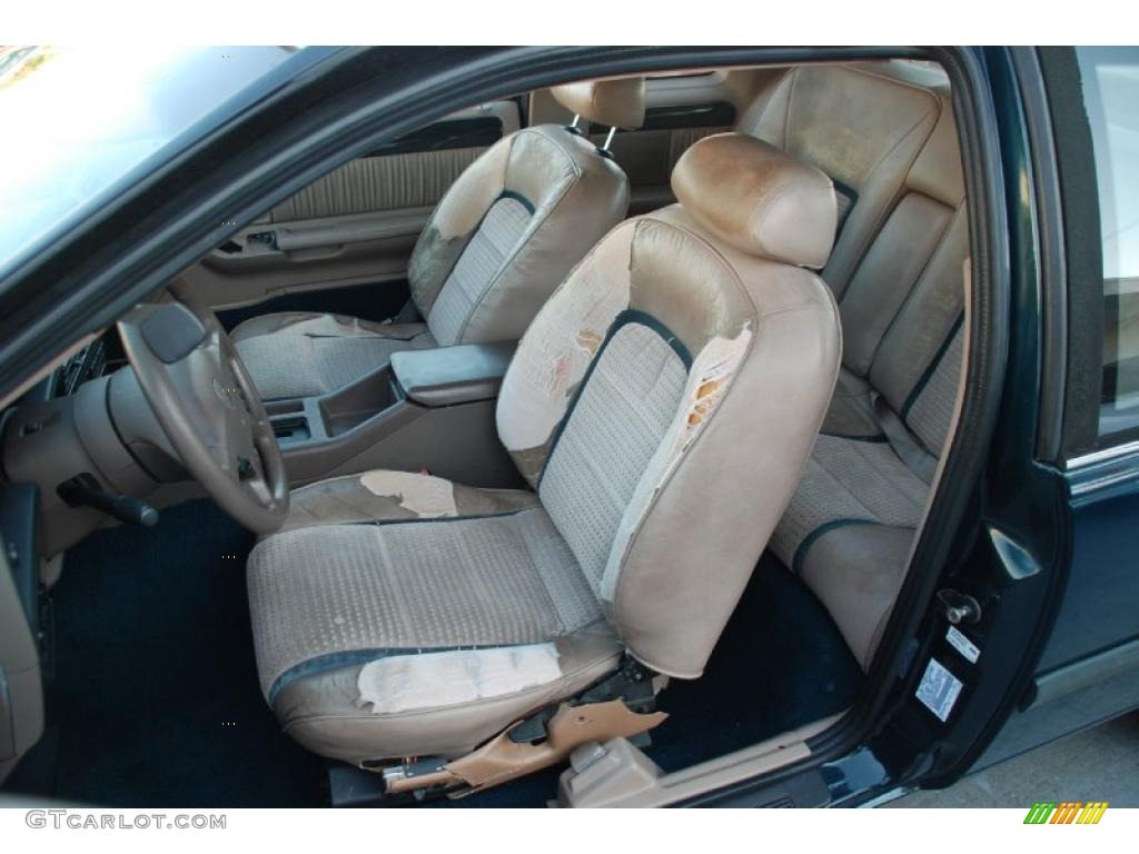 Mocha Interior 1992 Mercury Cougar LS Photo #44148393