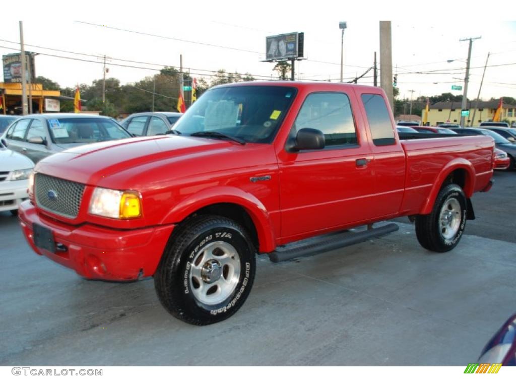 2003 Bright Red Ford Ranger Edge Supercab 4x4 44088371