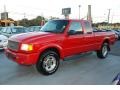 Bright Red 2003 Ford Ranger Edge SuperCab 4x4