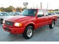 Bright Red - Ranger Edge SuperCab 4x4 Photo No. 4
