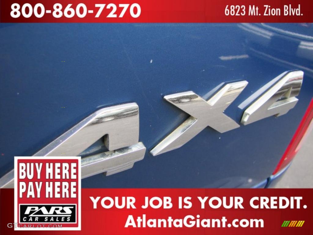 2002 Ram 1500 ST Quad Cab 4x4 - Atlantic Blue Pearl / Dark Slate Gray photo #8