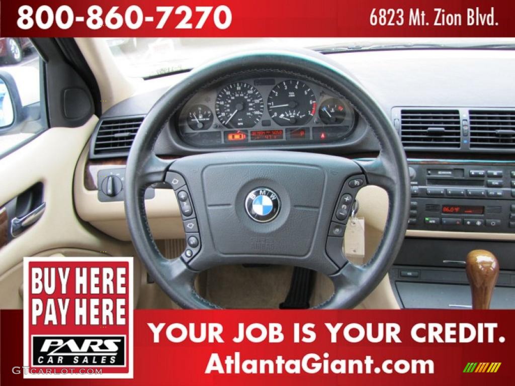 1999 3 Series 323i Sedan - Alpine White / Sand photo #11