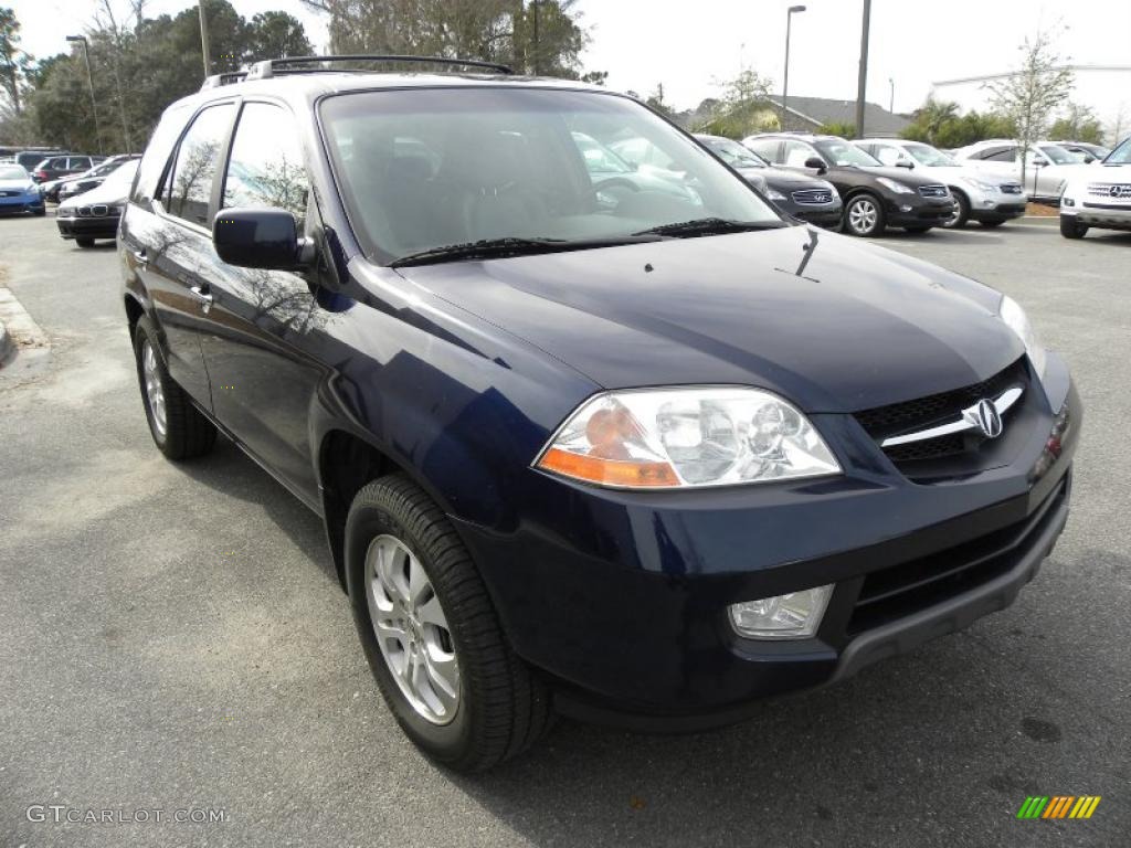 Midnight Blue Pearl 2003 Acura MDX Touring Exterior Photo #44151113