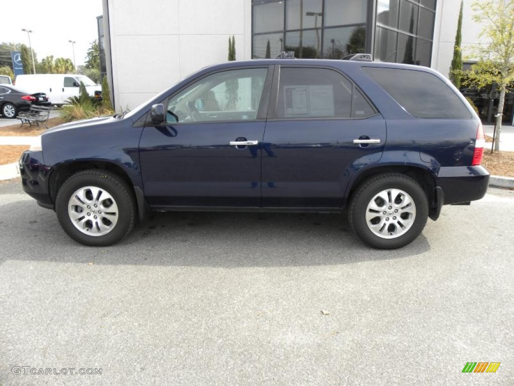 Midnight Blue Pearl 2003 Acura MDX Touring Exterior Photo #44151131