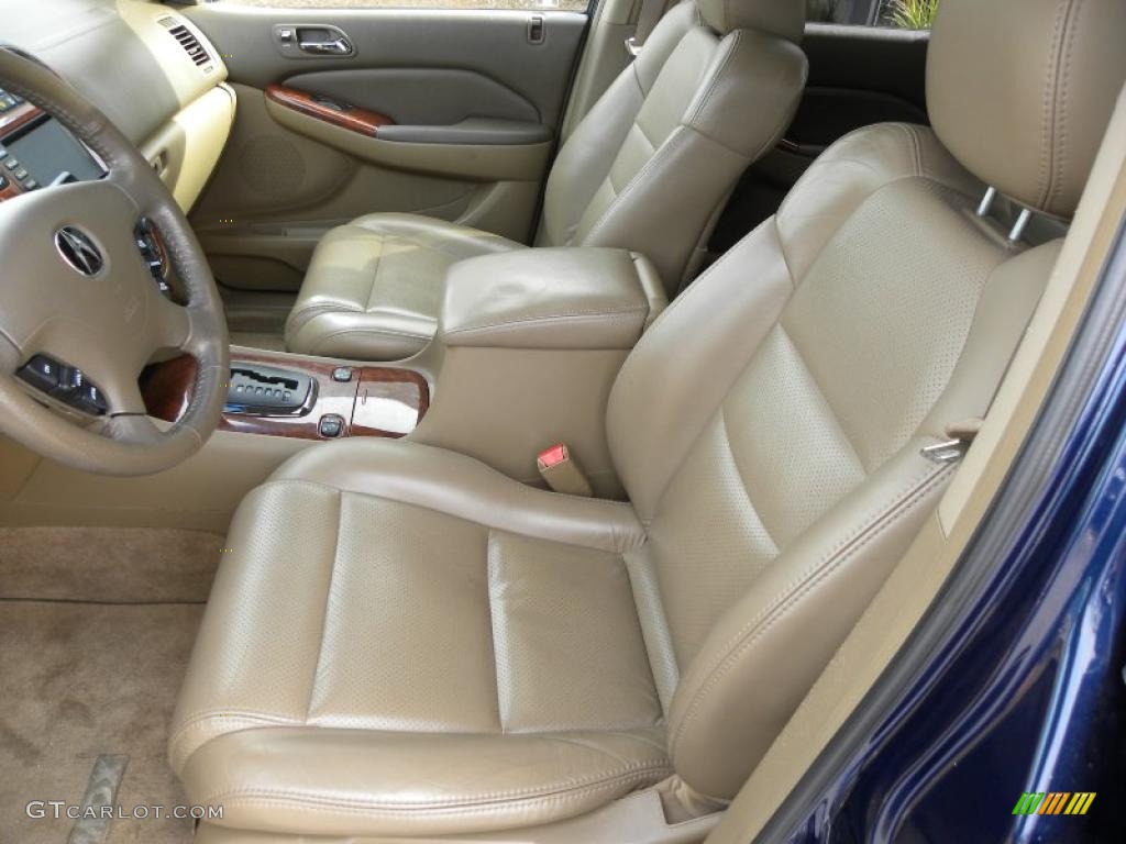 Saddle Interior 2003 Acura MDX Touring Photo #44151169