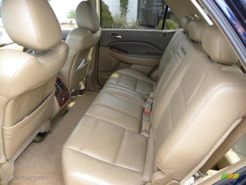 Saddle Interior 2003 Acura MDX Touring Photo #44151205