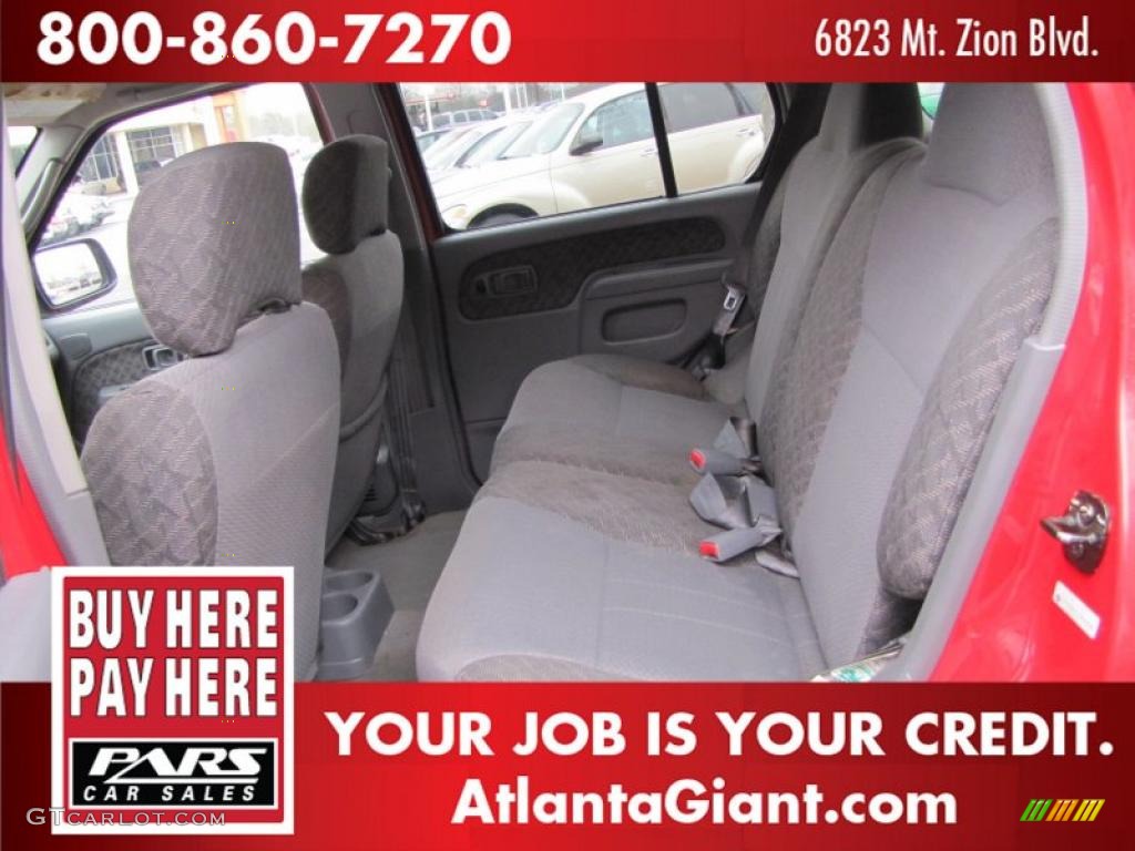 2001 Xterra XE V6 - Aztec Red / Dusk Gray photo #8
