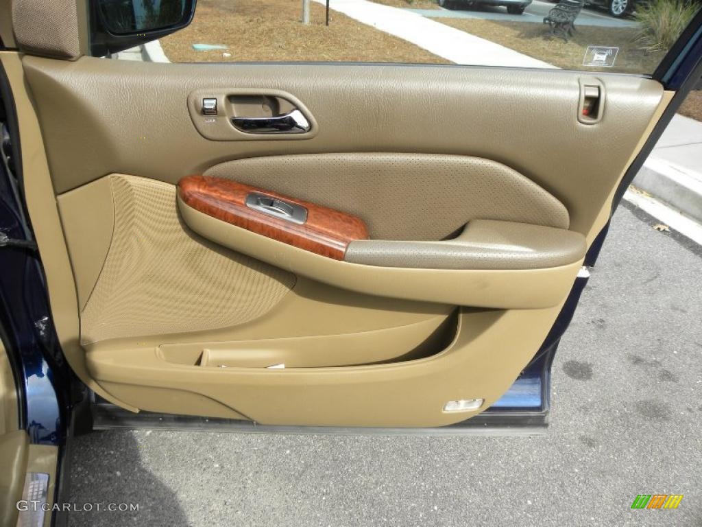2003 Acura MDX Touring Saddle Door Panel Photo #44151261